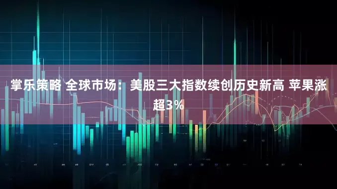 掌乐策略 全球市场：美股三大指数续创历史新高 苹果涨超3%