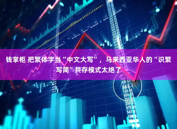 钱掌柜 把繁体字当“中文大写”，马来西亚华人的“识繁写简”共存模式太绝了